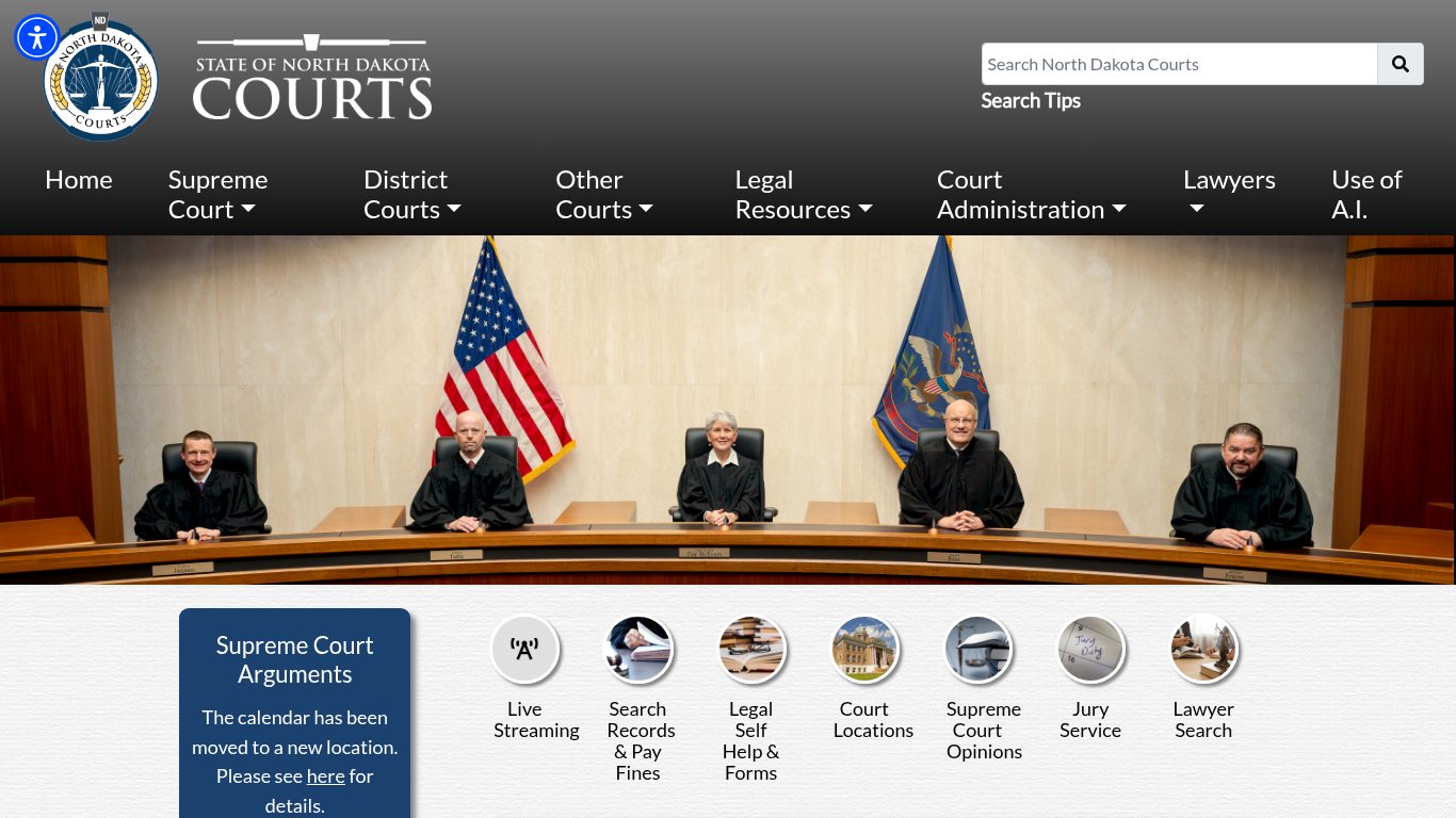 North Dakota Courts Public Access